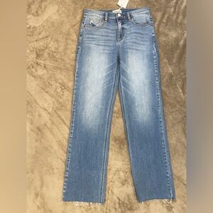 Sneak Peek Women's Straight Leg Jeans - Blue
